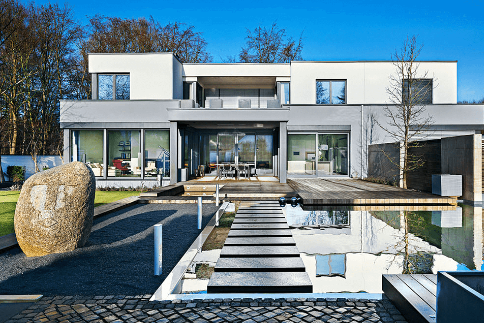 Puristischer Garten Neuss A S Grunbau Garten Und Landschaftsbau